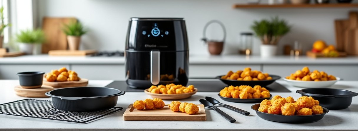 Airfryer Zubehör: Backformen, Grillroste und Silikonmatten
