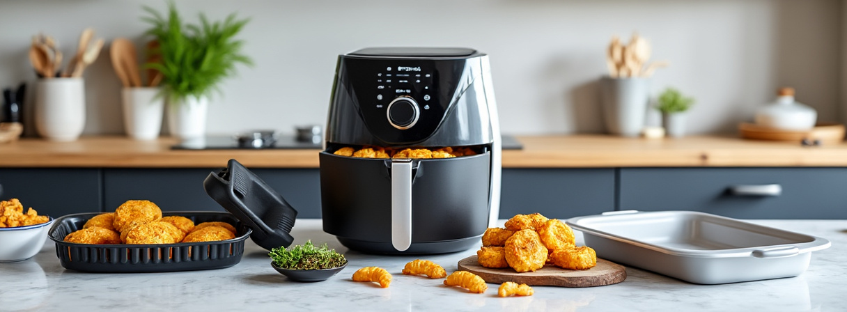 Sinnvolles Zubehör für die Heißluftfritteuse